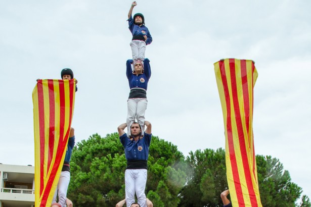 Els Capgrossos a la Diada Nacional